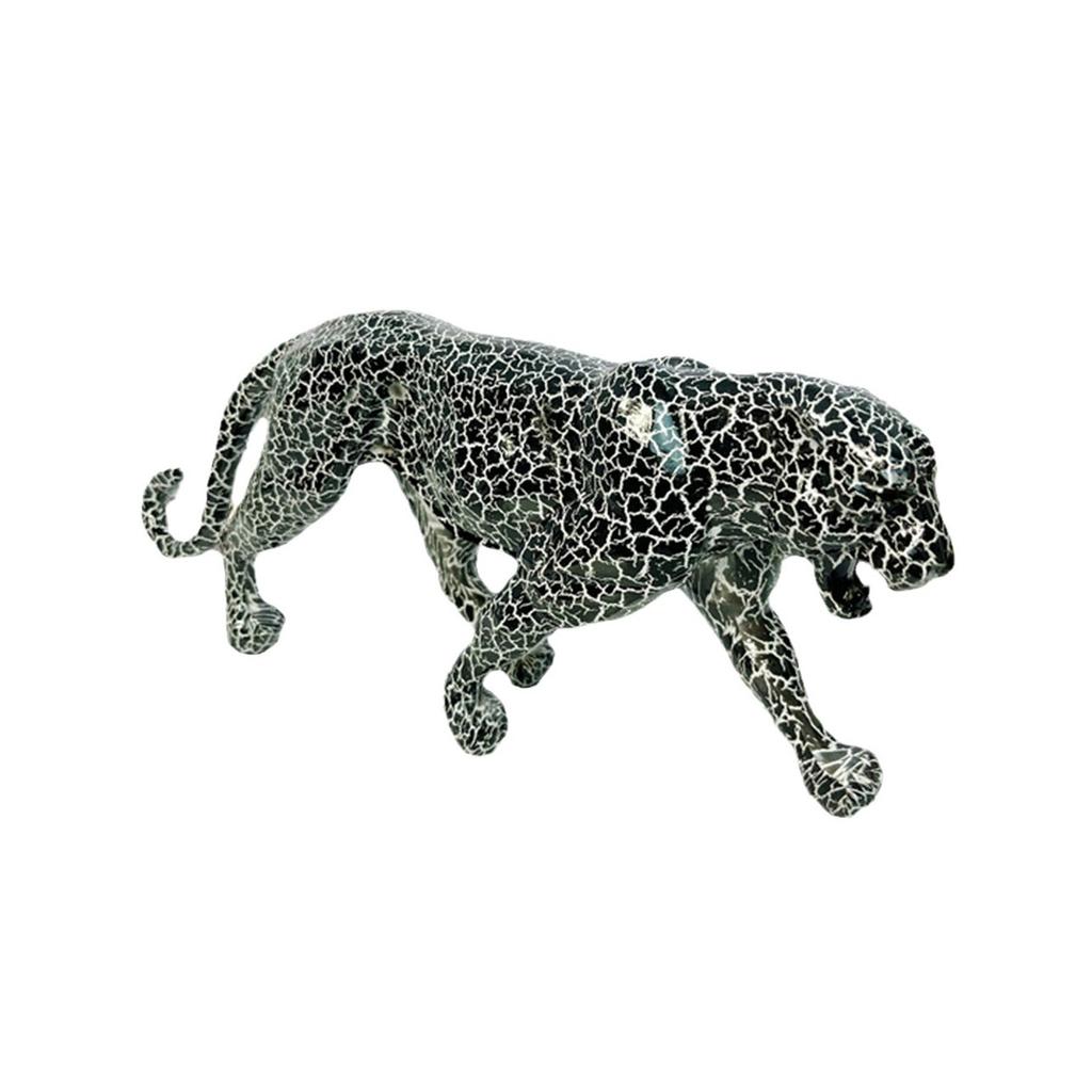 New Creative Colorful Cheetah Animal Crafts Home Living Room Ornaments Entrance TV Cabinet Decoration European Style