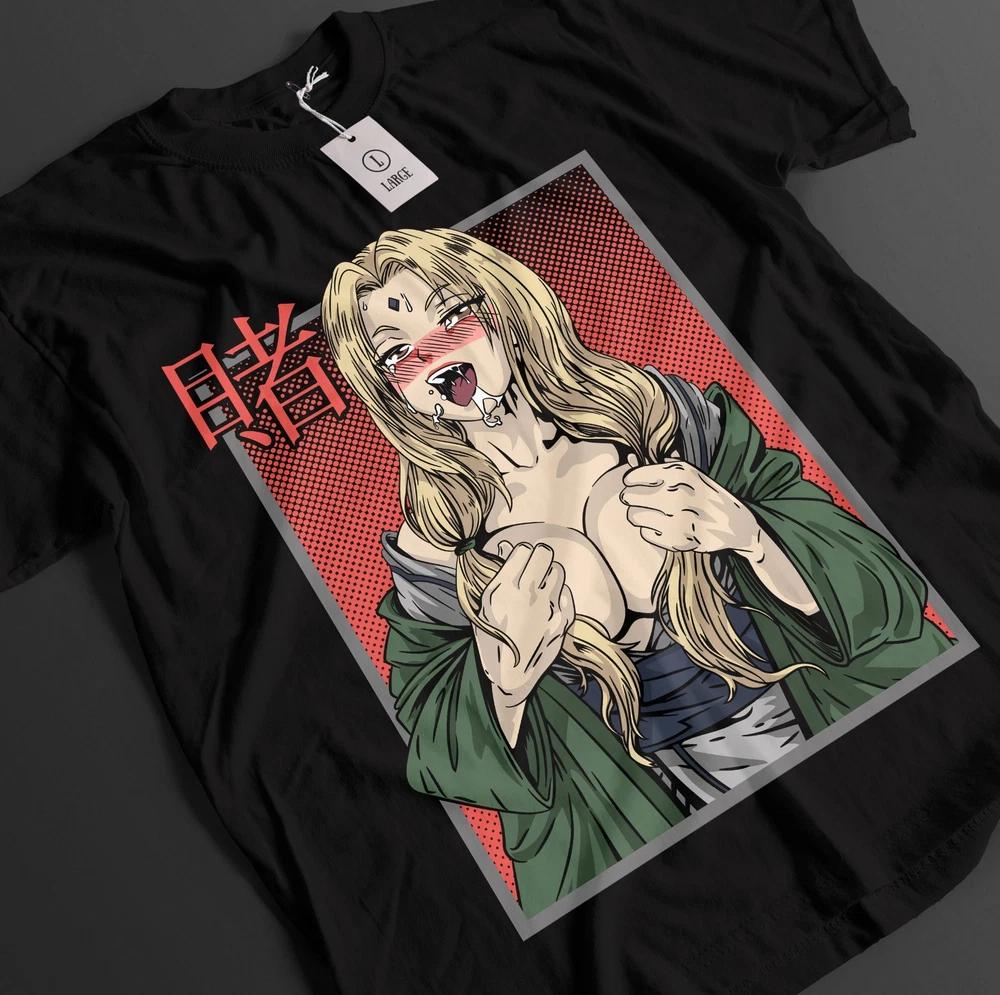 Naruto Shirt Tsunade Waifu TShirt Jiraya Tshirt Orochimaru Anime Sakura Tee S