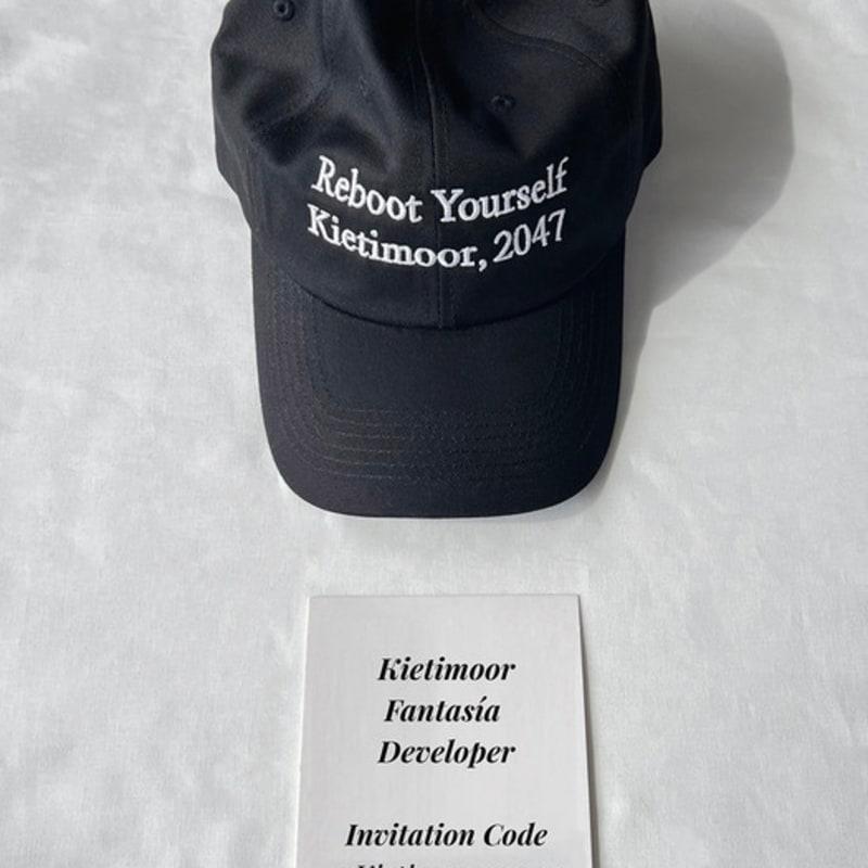 

KIETIMOOR Reboot Yourself Signature Ball Cap Black Reboot Yourself Signature Ball Cap Black