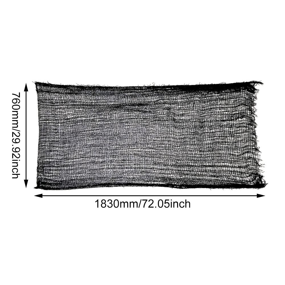 Halloween Gauze DIY Horror Gauze Decor Doorway Creepy Cloth Gothic Gauze Props for Party Indoor Outdoor