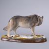 JXK Ice Wolf Wolf Figure Decorative Scene Miniature Resin Desk Birthday Finished Base, Base, Statue, Wolf, Model, Accessory, Ornament, Gift, Painted,