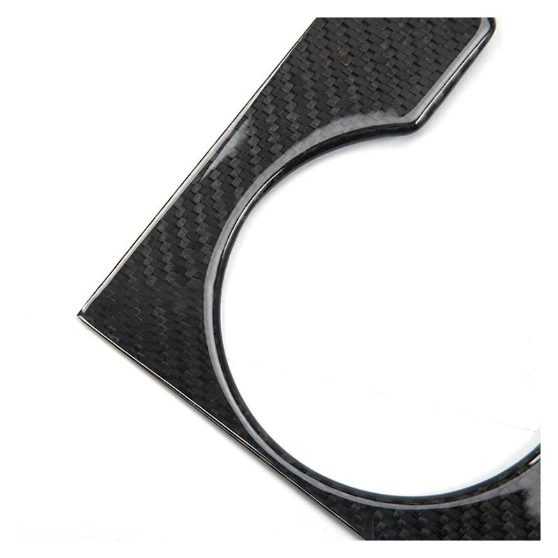 Echte Kohlefaser Mittelkonsolenabdeckung für Tesla Model 3 Y 2023 2022 Trockene Kohlefaser Glänzend Bedienfeld Auto Innenraum