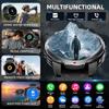 KT88 Smartwatch: HD Large Screen, Flashlight, Multi-Sport Tracking, Health Monitor, Waterproof