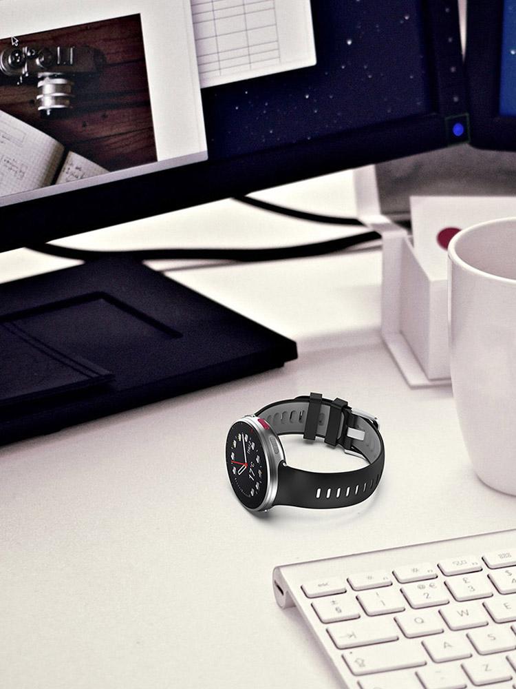 Sportovní silikonový řemínek Pro chytré hodinky Polar Vantage V2 Originální styl Náhradní náramek Náramek Řemínek na hodinky Příslušenství