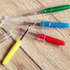 (1 Pack) = 4Pcs Plastic Handle Craft Thread Cutter Seam Ripper Sewing Tool