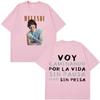 Rapper Melendi La Promesa Letters Print Tshirt Unisex Unisex Fashion T shirts Short Sleeve Casual 100Cotton Tee Fan Gifts Tops
