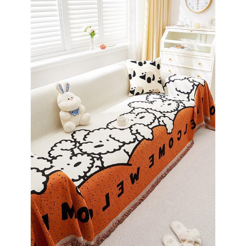 

Чехол для дивана Four Seasons Universal High Sense Anti-Scratching Dustproof Universal All-Inclusive Sofa Cover Towel Full Cover 180*130cm