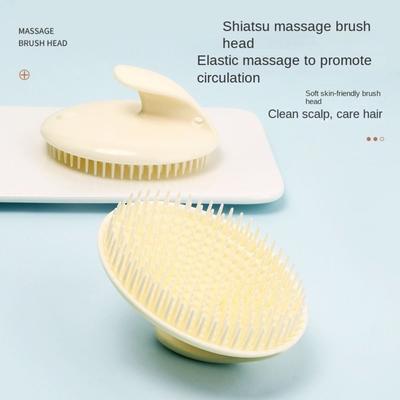 Soft Scalp Massage Brush Wet and Dry Care for The Scalp Hair Washing Comb Remove Dandruff Portable Shower Brush Women/Men