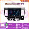 10 Inch Android Carplay For Mitsubishi Lancer 2008-2015 Car Radio Multimedia Video Player GPS Navigation WIFI 4+64GB