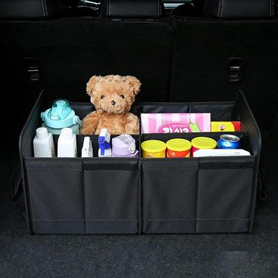 Organizador de Maletero para Coche Plegable Multicompartimento Organizadores de Coche Caja de Almacenamiento para Maletero Para Cualquier Coche SUV Camioneta Accesorios para Coche Para