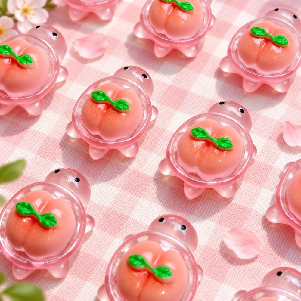 Resin Desktop Display Ornament DIY Craft Desktop Mini Decor Cartoon Turtle Figurine Gift Making