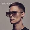 SHAUNA Vintage Square Double Bridges Woman Sunglasses Brand Designer Ins Popular Fashion Gradient Shades UV400 Female Sun Glasses