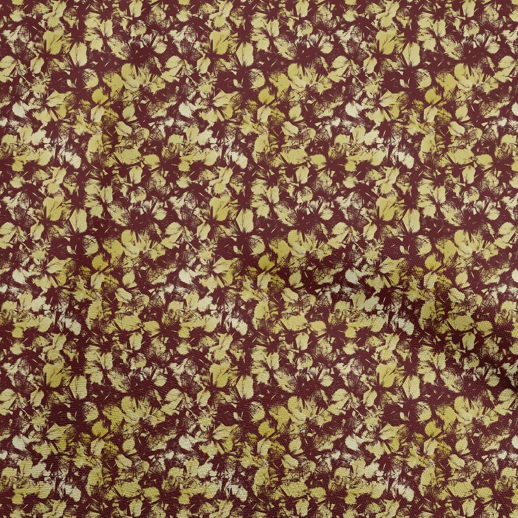 oneOone Cotton Flex Blue Fabric Abstract Sewing Fabric By The Yard Printed Diy Clothing Sewing Supplies 40 Inch