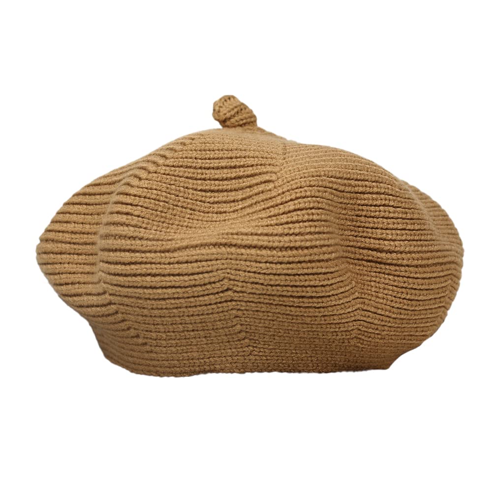 

Baby Kids Baby Knit All Year Knit Beret Baby Baby 1 Year 2 Years 6 Years Newborn baby clothes clothes [MITAS] Beret, Knit, Camel, Hat, Hat, Children,