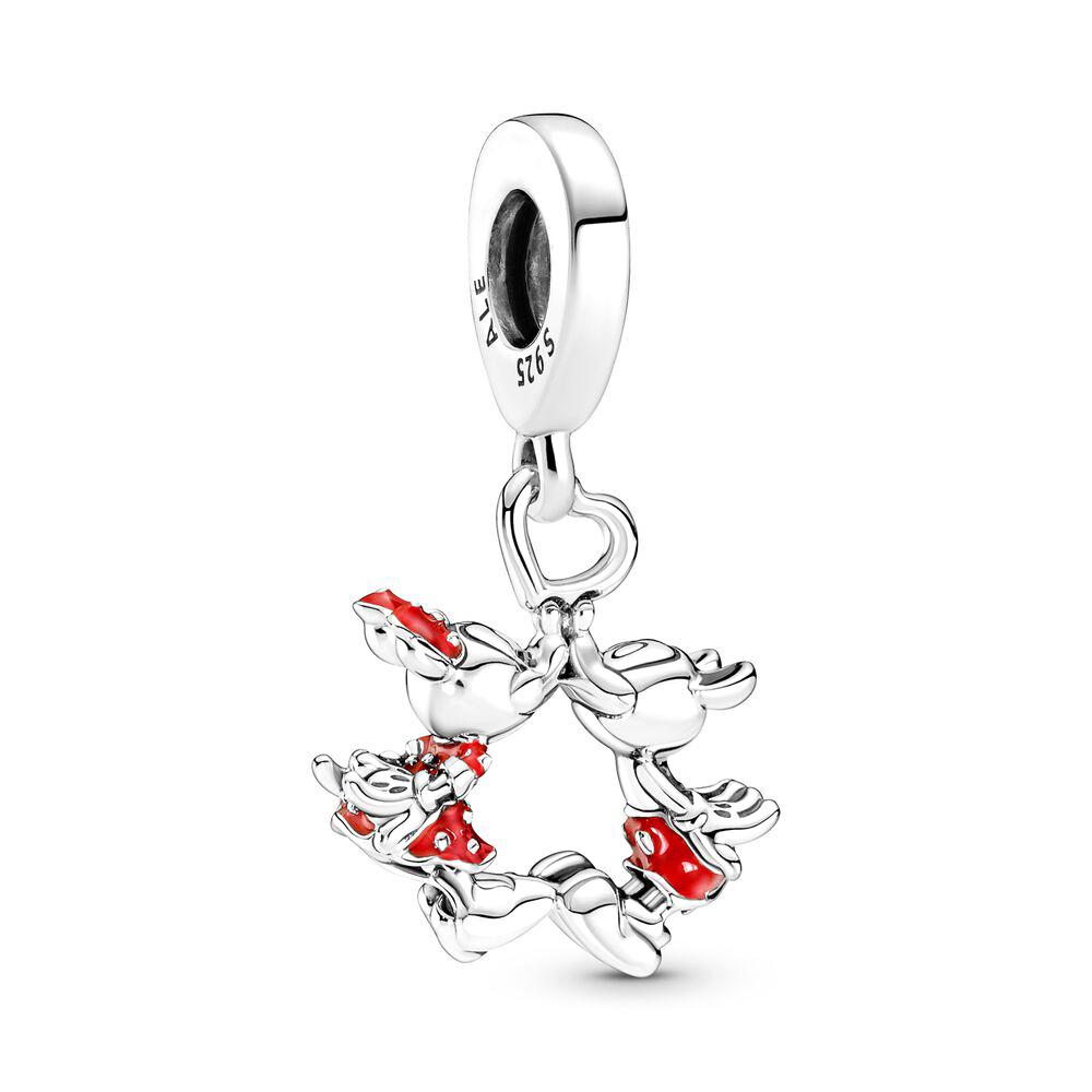 New  S925 Silver Camping Night Sky Heart Shape Pendants Fit For Couples Bracelet Nacklace Jewelry Gift DIY Making