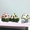 11cm Turtle Plush Pendant PP Cotton Fully Filled Lovely Marine Animal Plushies Ornament Soft Stuffed Animal Purse Keychain Pendant Birthday Gift