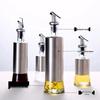 Jing Qing Fu Stainless Steel Glass Oil & Vinegar Dispenser Set