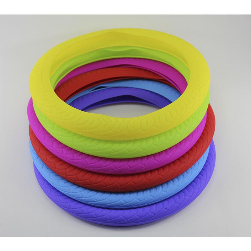 Factory Direct All-Season Universal Anti-Slip Silicone Steering Wheel Cover High Low Temperature Resistant Sporty
