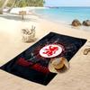 Asciugamano da Spiaggia Stampato Personalizzato Middlesbrough FC Logo Calcio Supporto Nome Personalizzato Testo Asciugamano Assorbente Per Sport Viaggio Regalo Speciale
