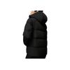 Anta Champion Sportswear Series Solid Color Waterproof Down Jacket with Detachable Hood Men Outerwear Black 152250906-2
