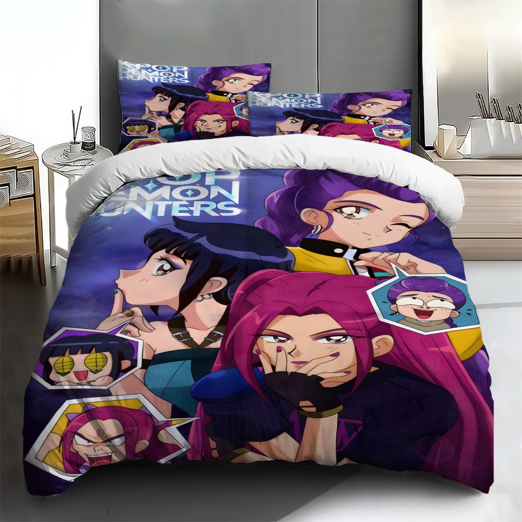 Christmas Decoration Printed Duvet Cover, Ultra Soft Brushed Microfiber Bed Comfort Set