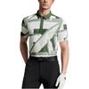 FILA Golf Elite Fashion Knitted Short Sleeve Polo Shirt Men tops A11M535105F-ZB