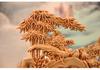 Dragon Horse Spirit Carving - Cliff Cypress Wood Decoration for Home/Office, Housewarming, or New Beginnings 