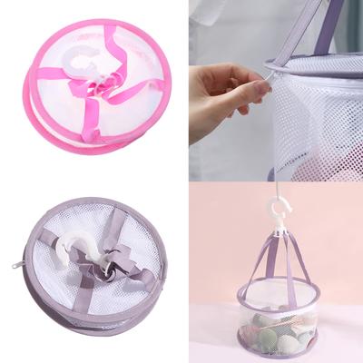 Makeup Sponge Drying Rack String Bag Foldable Reusable Drying Net Bag Makeup Puff Brushes Holder Organizer Drying Tool