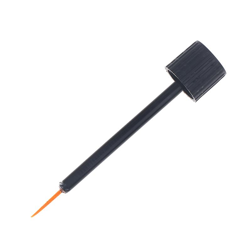 1/5 szt. 10 ml Pusta tubka do eyelinera Fiolka na rzęsy Butelka na rzęsy Drobne żółte włosy Przezroczysty pojemnik na makijaż Tubka