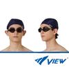 Swimming Made in Adult UV Function Easy to Brown V640SA BR [VIEW] Goggles, Japan, Fitness, Size, Protection, Anti-Fog (SWIPE), Wear,