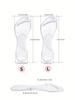 Soft Gel Flip Flop Insoles Self Adhesive Non Slip Cushion Pads Comfort Protector For Summer Sandals Foot Care