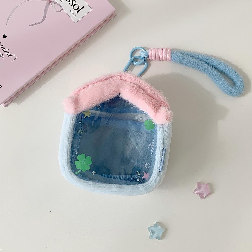 Portable Doll Display Box Transparent Data Cable Storage Bag New Plush Doll Toy Bag