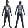 Venom Spider-man Cosplay Costume Jumpsuit With Exquisite Design And Breathable Fabric For Kids And Adults