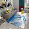White Snow View Carpet Doormat Anti Slip Mat for Bathroom Kitchen Entrance Rugs Christmas Decor Bedroom Living Room Floor Carpet