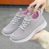 Shoes women's shoes versatile summer casual single shoes hollow breathable running shoes soft sole non-smelly sole sports shoes women