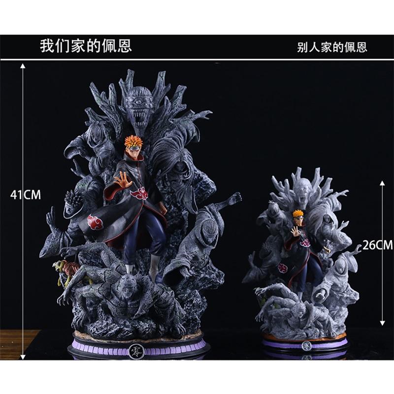 41cm Pain Figures Cartoon Naruto Anime Figure Pain Model Gk Pvc Statue Figurine Doll Collection Car Decotation Children Toy Gift