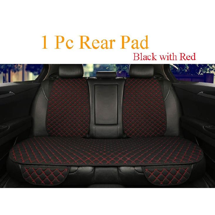 Flax Car Seat Cover Protector Universal Linen Front Rear Back Cushion Protect Pad Mat Backrest Accessories Interiors Truck