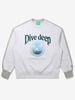 BBC EARTH Dive Deep Sweatshirt_Melange Grey