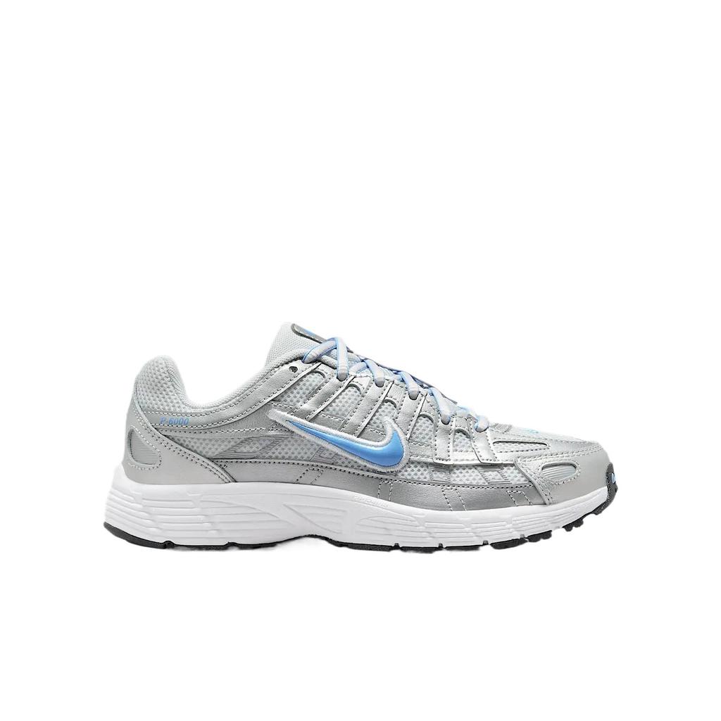Nike P-6000 GS Metalická Platina Univerzitní Modrá Dětské Tenisky Stříbrná Čistě-Platinová Metalicky-Stříbrná HV5064-007