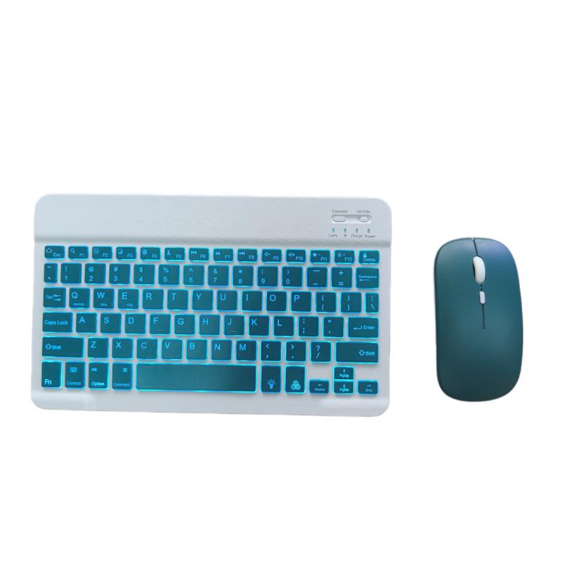 Universal Silent Rechargeable Bluetooth Keyboard for iPad, Mobile Phone, and Tablet