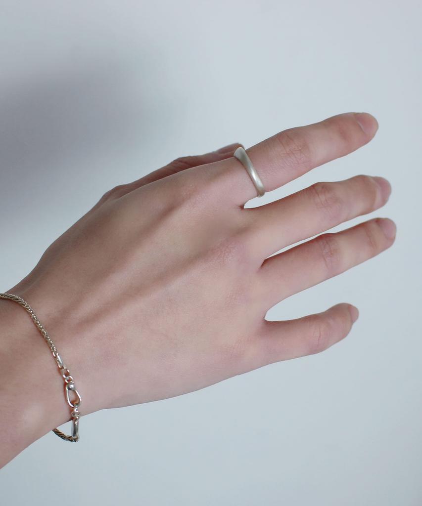 Chorock K Ring (Matt-Silver)