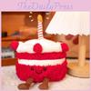 Strawberry Cartoon Cake Plush Toy Dolls Children Room Decoration Gifts Birthday