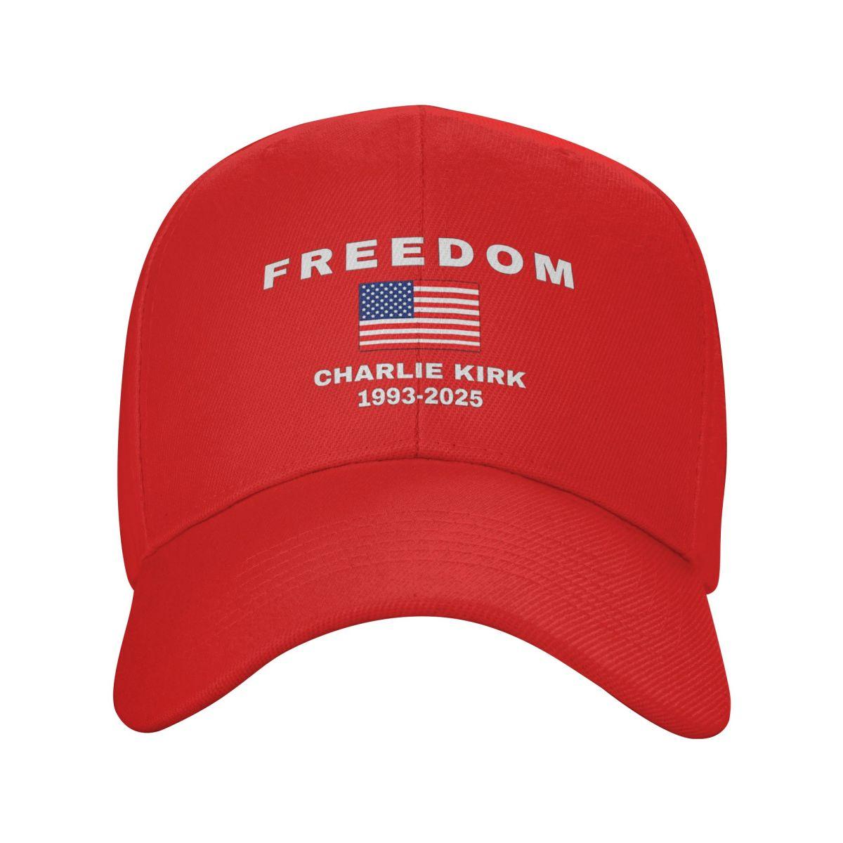 

Чарли Кирк В память Патриот Свобода США Бейсболки Snapback Мужские Женские Кепки Кепка для улицы Streetwear Бейсболка Кепка One Size