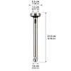 2-Pack Stainless Steel Beer Cooling Stick 8.46in Bottle Chiller Stick  For Relaxing