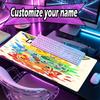 Özel İsim Kişiselleştirilmiş Anime Desenli Mouse Pad, Dizüstü Bilgisayar Masa Matı, Ev için Dekoratif Masa Matı Klavye Altlığı Hediye