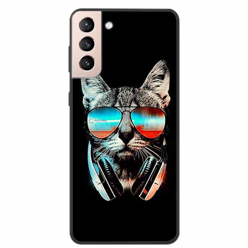 Per Samsung Galaxy S21 FE 5G Custodia Cartoon Dipinta Morbida TPU Custodie per Telefono per Galaxy S21FE S 21 FE Cover Posteriore in Silicone Coque Carina