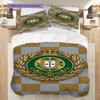 Vibrant City Sports Celebration Bedding (1 * duvet cover + 2 * pillowcase, without core) Bedding set Duvet cover and pillowcase Soft and comfortable