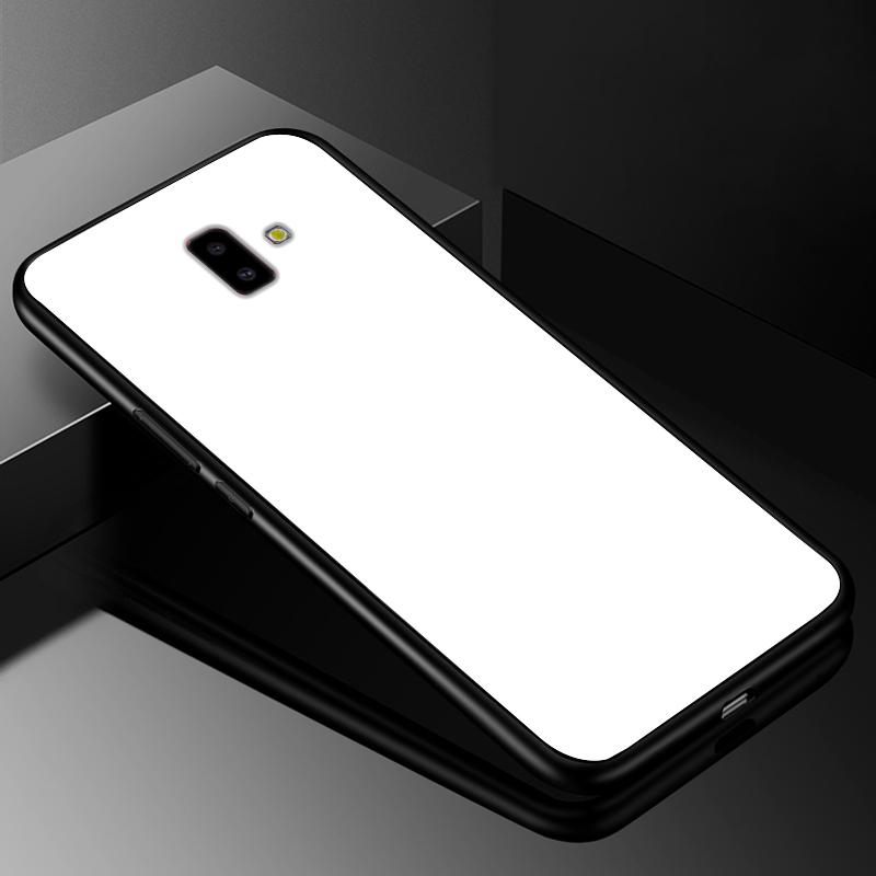 For Samsung J6 2018 Case Cover Tempered Glass Cases for Samsung Galaxy J4 J6 Plus 2018 J8 J7 J730 2017 Prime Hard Back Bumper J6