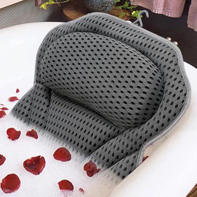Luxury Bathroom Spa Bath Pillow Non-Slip Comfortable Headrest Cushion Bathtub