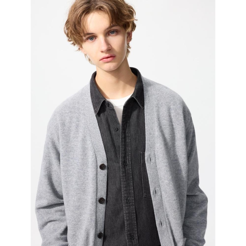 Uniqlo Lamb V Neck Cardigan
